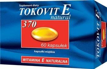 Tokovit E 370 natural, 60 kaps.