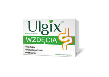 Ulgix wzdęcia, 100 kaps.