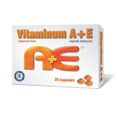 Vitaminum A+E, 30 kaps.