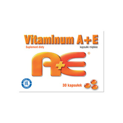Vitaminum A+E, 30 kaps.