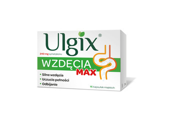 Ulgix wzdęcia Max, 15 kaps.	