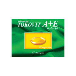 Tokovit A+E natural, 30 kaps.