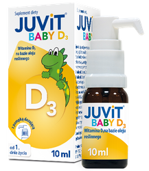 Juvit Baby D3, krople doustne 10ml